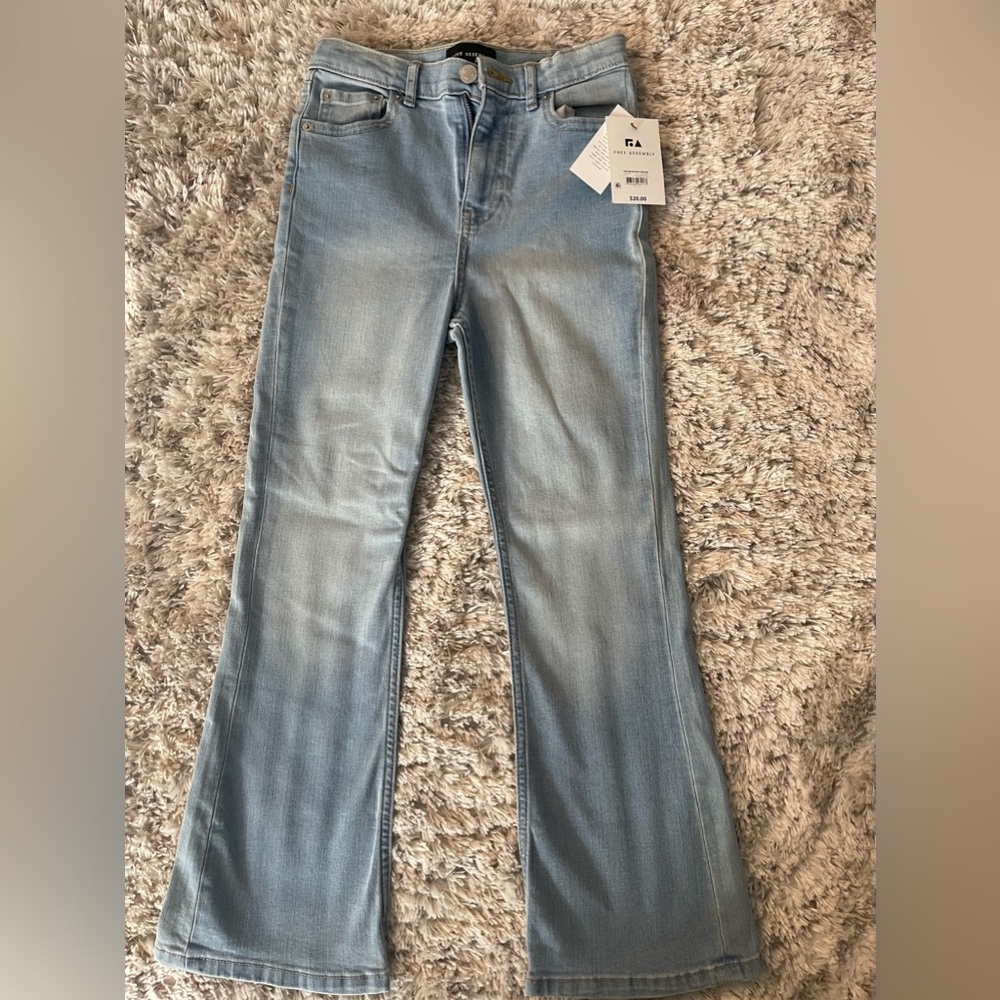 Jeans, Flare, girls size 10.